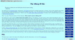 Desktop Screenshot of alberg30.org