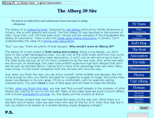 Tablet Screenshot of alberg30.org